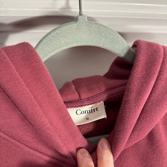 Comfrt Raspberry Pink Hoodie - Picture 6 of 9
